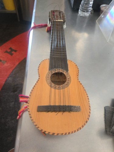 Charango made from armadillo - made,
